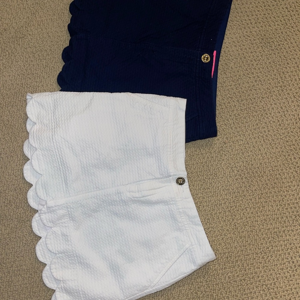 🔥🔥BUNDLE 2 Lilly Pulitzer Colette Scallop Skorts